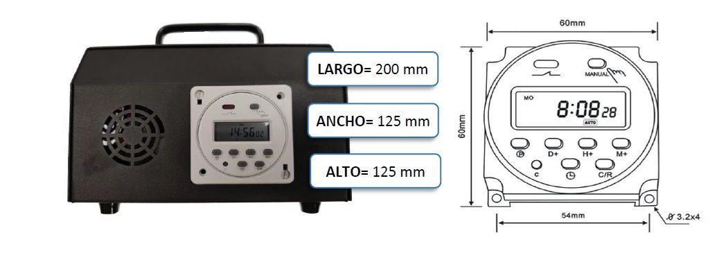 GENERADOR OZONO ICASA P-10 - Imagen 2