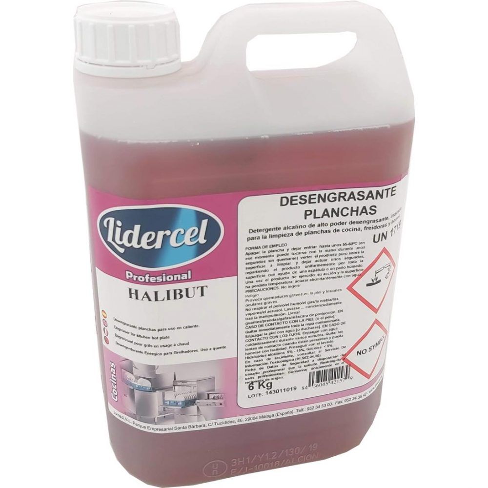Desengrasante PLANCHAS HALIBUT -6 LIDERCEL