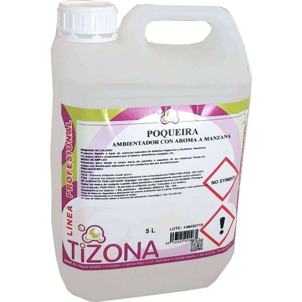 Bote 5L Ambientador Poqueira (manzana) Tizona