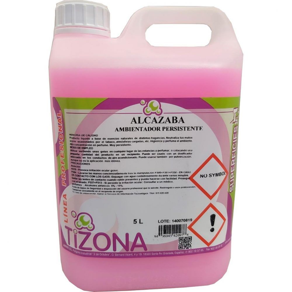 Bote 5L Ambientador Alcazaba (floral) Tizona